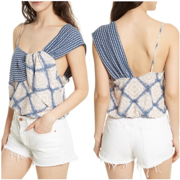 Free People Tops - Free People | Call On Me Tank Indigo Blue Large